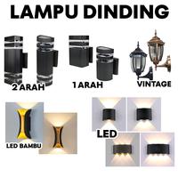 Gambar Lampu Dinding Tempel Hias Taman Pilar Teras Outdoor 2 Arah Kotak Segi - LED 2 Arah - 6w dari Sie Ibin Store undefined 1 Tokopedia