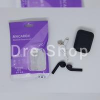 Gambar headset bluetooth i12 macaron - Hitam Macaron dari Dre-Shop undefined 1 Tokopedia