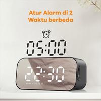 Gambar Speaker JETE S2 Bluetooth V5.0 Stereo Sound with Alarm Clock - Hitam dari JETE Authorized Bandung undefined 3 Tokopedia