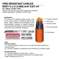 Gambar Kabel N2XY FRC 4x4 mm2 METAL /4 x 4 mm2/4x4mm2/4x4 mm/4x4mm/4 x 4 mm dari Anugerah Makmur Teknik undefined 1 Tokopedia