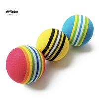 Gambar Golf Foam Ball Bola Latihan Indoor Swing Practice Sponge Gabus - Stripe Red dari Afflatus Sports undefined 3 Tokopedia