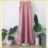Gambar Size S M L Xl Xxl Inner Dress Gamis Kutung Singlet Dalaman Gamis Manse - pink, size l dari kanzastory undefined 1 Tokopedia