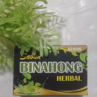 Gambar sabun herbal BINAHONG untuk gatal selangkangan dan bekas operasi dari albastore_1 undefined 1 Tokopedia