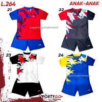 Gambar KAOS BADMINTON LINING STELAN / SETELAN DEWASA DAN ANAK ANAK / BAJU - Anak-21, L dari Sportygo Indonesia undefined 1 Tokopedia