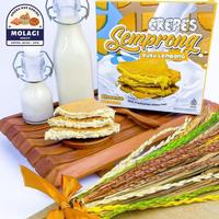 Gambar Kue Crepes Semprong Susu Lembang (isi 12 pcs) - Molagi Snack - Original Milk dari MOLAGI SNACK undefined 4 Tokopedia