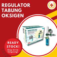 Gambar Regulator Oksigen Manometer Tabung Oksigen Medical Oxygen Regulator dari Anugerah Medica Indonesia undefined 1 Tokopedia