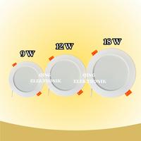 Gambar Lampu Downlight Panel LED Slim Down Light Panel Inbow 9W 12W 18W Putih - 3+3W Outbow, COLD WHITE dari Qing Electronic undefined 5 Tokopedia