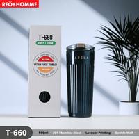 Gambar Reo&Homme Tumbler Stainless Double Wall 500ML Insulated Mug T-660 - Electric Blue dari Reo & Homme Living undefined 4 Tokopedia