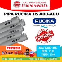 Gambar Pipa Rucika Abu 6" AW Inch 4 Meter JIS Peralon PVC Pipe Air - Biaya Tambahan dari Bumi Nusantara 85 undefined 2 Tokopedia