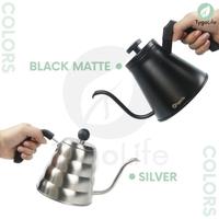 Gambar Gooseneck Kettle 1.2L Teko Leher Angsa V60 Drip Coffee Silver dari Agen Family Perabot undefined 4 Tokopedia