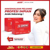 Gambar S-GROW PENINGGI BADAN TERBAIK - 2 BOX - 2 BOX SGROW - SGROW dari KnR Shops undefined 1 Tokopedia