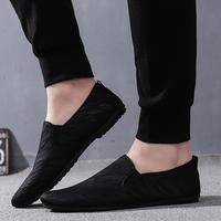 Gambar Leedoo Sepatu Pria Slip On Casual Sepatu Santai Kantor Pria MR214 - Hitam, 39 dari Leedoo undefined 4 Tokopedia