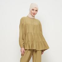 Gambar Setelan Linen Rample / One Set Wanita / Baju Wanita / Setelan Premium - Peach dari ALFAUZI COLLECTION undefined 3 Tokopedia