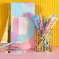Gambar Makeup brushes set 17pcs Professional Synthetic Hair Powder Foundation dari LAKUdome_NEW undefined 3 Tokopedia
