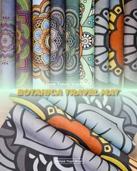 Gambar Matras Yoga Travel Mat Motif Botanica Yoga Mat Travel Yoga Motif - Half F. Blue, Tebal 1mm dari Unique Yoga Bali undefined 2 Tokopedia