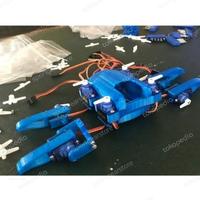 Gambar Spider Q1 mini Quadruped Robot 2.0 / full rangka / ranka saja dari sportgearstore undefined 3 Tokopedia