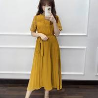 Gambar 34DD Dress Midi Brukat Brokat Plisket Pesta Cantik Kondangan Jesslyn - Maroon, L dari ECLAIRE FASHION BOUTIQUE undefined 5 Tokopedia