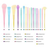 Gambar Makeup brushes set 17pcs Professional Synthetic Hair Powder Foundation dari LAKUdome_NEW undefined 4 Tokopedia