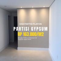 Gambar Partisi Gypsum 1 Rangka 2 Muka Volume 21 - 50m² Sekat Dinding Ruangan dari DAB.Partisiplafon undefined 1 Tokopedia