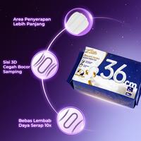Gambar Ladis Dream Pads Night 36CM | Pembalut Menstruasi Wanita isi 10 Pcs dari MAKUKU_NEW undefined 2 Tokopedia