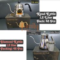 Gambar Gooseneck Kettle 1.2L Teko Leher Angsa V60 Drip Coffee Silver dari Agen Family Perabot undefined 5 Tokopedia