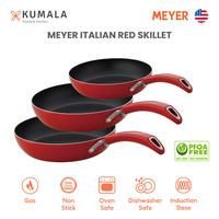Gambar MEYER ITALIAN RED SKILLET - Wajan Penggorengan Anti Lengket - Skillet 26CM dari Kumala Home & Kitchen undefined 1 Tokopedia
