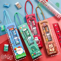 Gambar STATIONERY SET LUCU 5 IN1 / SET ALAT TULIS CARTOON KAWAII AT-12 - AT-12 COKLAT dari nanabakehouse undefined 4 Tokopedia
