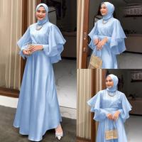 Gambar Ready Pcs Maxy Almeera Fashion Pakaian Wanita Dress Gamis Maxy Busui - Mustard, L dari MegaTexx JKT undefined 5 Tokopedia