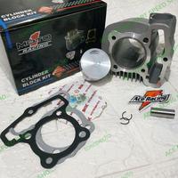Gambar Blok Bore Up kit Set 51 / 52 Honda genio MOTO 1 Bkn BRT casting iron - 52mm dari High Mileage Shop undefined 1 Tokopedia