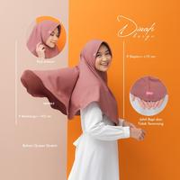 Gambar Naisha Official - Dinah Bergo Pad / Hijab Jilbab Daily Dinah Bergo Pad - Maroon dari Naisha Bandung Official undefined 5 Tokopedia