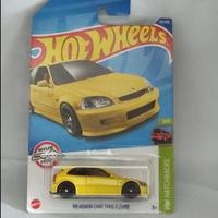 Gambar SALE HOT WHEELS 99 HONDA CIVIC TYPE R (EK9) KUNING dari Garasi Royal undefined 1 Tokopedia