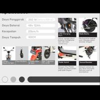 Gambar Sepeda Listrik Element Ion Seven New - WHITE VIOLET dari Hero Bike Official undefined 2 Tokopedia