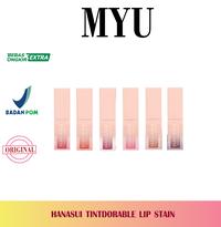 Gambar Hanasui Tintdorable Lip Staint Lip Tint | Liptint - 05 Coral dari MYU Cosmetic undefined 1 Tokopedia