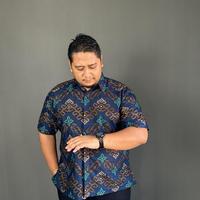 Gambar Batik Jumbo Bigsize Panjang Pendek - Pendek Coklat, XL dari Diari Bigsize undefined 3 Tokopedia