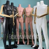 Gambar MANEKIN FULLBODY PRIA + TANGAN ROBOT FLEXIBLE MOTIF KAYU - PTH BOTAK KAYU, Plat besi kotak dari Fashionmanekin18 undefined 2 Tokopedia