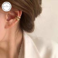 Gambar Wanmomo - Trish Earcuff / Anting Jepit Emas Model Rantai Panjang dari WanMomo undefined 3 Tokopedia