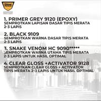 Gambar Cat Semprot DITON PREMIUM HARLEY SNAKE VENOM HC 9090 - SNAKE VENOM dari MATERIAL ON undefined 2 Tokopedia