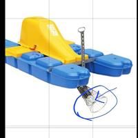 Gambar Turbo jet aerator 2HP-220V untuk kolam ikan dan udang dari Kincir-tambak undefined 3 Tokopedia