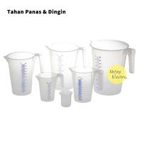 Gambar Gelas Takar Ukur Plastik ( 250 mL / 500 / 1 Liter / 2 L / 3 L / 5 L ) - 3000mL / 3 L, Bening dari ShinyElectroGroup undefined 5 Tokopedia
