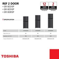 Gambar Kulkas Toshiba 2 Pintu 233L Type GRB28ISP dari Samudra Elektronik Bali undefined 3 Tokopedia
