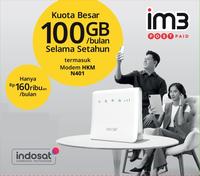 Gambar HKM N401 Modem Wifi 4G High Speed Home Router Bundling Indosat IM3 dari HKM Official undefined 2 Tokopedia