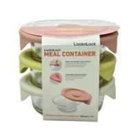 Gambar Lock n Lock Meal Container Set 3pcs 355ml / set 2pcs 450ml Oven Glass dari febysha undefined 2 Tokopedia