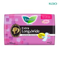 Gambar Laurier Extra Long & Wide 40s Triplepack +Gift - Pantyliner Perfumed dari KAO Indonesia undefined 3 Tokopedia