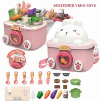 Gambar Mainan Masak Masakan Set Kitchen Toy Mainan Happy Cooking Set  Anak dari kidditoy undefined 5 Tokopedia