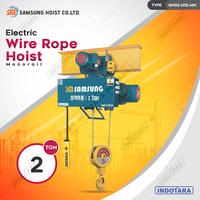 Gambar Electric Wire Rope Hoist 2 Ton Samsung Hoist SN02 - 6M dari PT. Indotara Persada undefined 3 Tokopedia