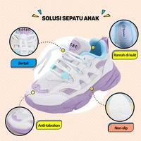 Gambar Sneakers Anak Laki-Laki sepatu anak cewek sepatu anak wanita - 26-35 - Biru, 26 dari MOSBO undefined 4 Tokopedia