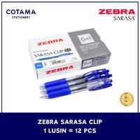 Gambar Pulpen Zebra Sarasa Clip Gel 0.5/0.7/1.0 mm - 1 lusin isi 12 pcs - 0.7 mm, Merah dari Cotama Stationery undefined 3 Tokopedia