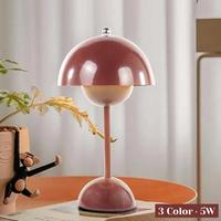 Gambar Lampu Meja Hias Led Dimmable Modern Mushroom 3 Color 5W - Lm39 Aizaka - Dark Red dari sepatuboolla13 undefined 3 Tokopedia