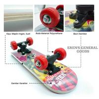 Gambar TERMURAH! Mainan Skateboard Kids Bahan Kayu Canada Papan Roda Anak - Biru dari Erens General Goods undefined 3 Tokopedia