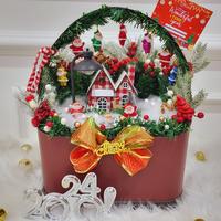 Gambar Dekorasi Aksesoris Natal SJ Store Hiasan Christmas Pohon Meja 002 - B dari SJ'STORE undefined 4 Tokopedia